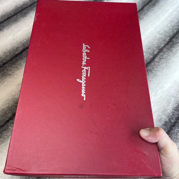 Salvatore Ferragamo Swan Black Leather Loafers - Picture 9 of 10